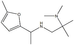 [2-(dimethylamino)-2-methylpropyl][1-(5-methylfuran-2-yl)ethyl]amine 구조식 이미지