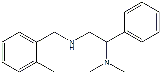 [2-(dimethylamino)-2-phenylethyl][(2-methylphenyl)methyl]amine Structure