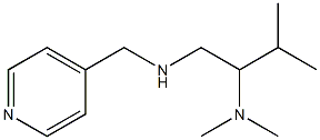 [2-(dimethylamino)-3-methylbutyl](pyridin-4-ylmethyl)amine Structure