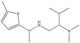 [2-(dimethylamino)-3-methylbutyl][1-(5-methylthiophen-2-yl)ethyl]amine Structure