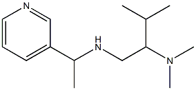 [2-(dimethylamino)-3-methylbutyl][1-(pyridin-3-yl)ethyl]amine 구조식 이미지