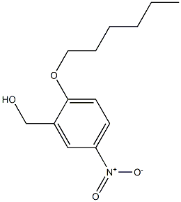[2-(hexyloxy)-5-nitrophenyl]methanol Structure