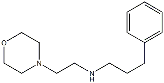 [2-(morpholin-4-yl)ethyl](3-phenylpropyl)amine 구조식 이미지