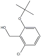 [2-(tert-butoxy)-6-chlorophenyl]methanol 구조식 이미지