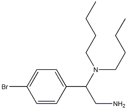 [2-amino-1-(4-bromophenyl)ethyl]dibutylamine 구조식 이미지