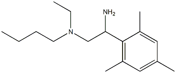 [2-amino-2-(2,4,6-trimethylphenyl)ethyl](butyl)ethylamine Structure