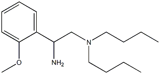 [2-amino-2-(2-methoxyphenyl)ethyl]dibutylamine Structure