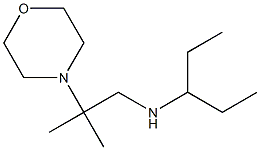 [2-methyl-2-(morpholin-4-yl)propyl](pentan-3-yl)amine Structure