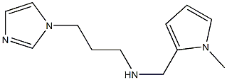 [3-(1H-imidazol-1-yl)propyl][(1-methyl-1H-pyrrol-2-yl)methyl]amine 구조식 이미지