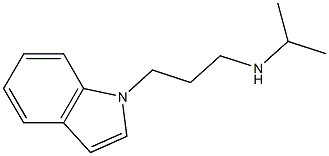 [3-(1H-indol-1-yl)propyl](propan-2-yl)amine 구조식 이미지