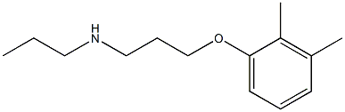 [3-(2,3-dimethylphenoxy)propyl](propyl)amine Structure