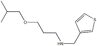 [3-(2-methylpropoxy)propyl](thiophen-3-ylmethyl)amine 구조식 이미지