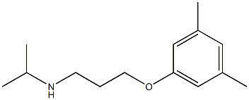 [3-(3,5-dimethylphenoxy)propyl](propan-2-yl)amine Structure