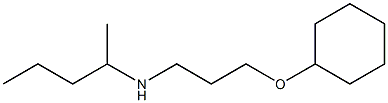 [3-(cyclohexyloxy)propyl](pentan-2-yl)amine 구조식 이미지