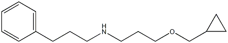 [3-(cyclopropylmethoxy)propyl](3-phenylpropyl)amine Structure