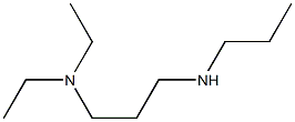 [3-(diethylamino)propyl](propyl)amine Structure