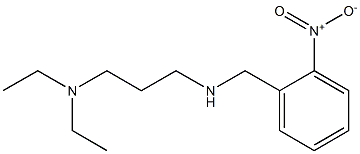 [3-(diethylamino)propyl][(2-nitrophenyl)methyl]amine 구조식 이미지