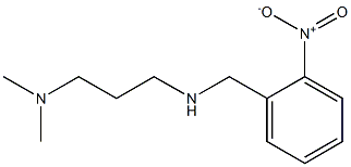 [3-(dimethylamino)propyl][(2-nitrophenyl)methyl]amine 구조식 이미지