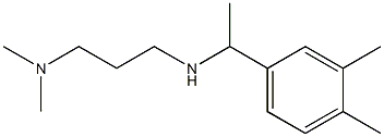 [3-(dimethylamino)propyl][1-(3,4-dimethylphenyl)ethyl]amine Structure