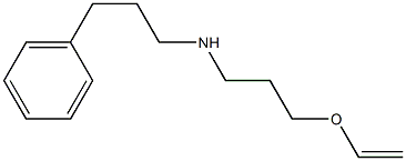 [3-(ethenyloxy)propyl](3-phenylpropyl)amine 구조식 이미지