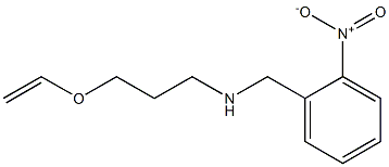 [3-(ethenyloxy)propyl][(2-nitrophenyl)methyl]amine 구조식 이미지