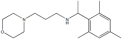 [3-(morpholin-4-yl)propyl][1-(2,4,6-trimethylphenyl)ethyl]amine 구조식 이미지