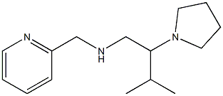 [3-methyl-2-(pyrrolidin-1-yl)butyl](pyridin-2-ylmethyl)amine Structure