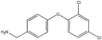 [4-(2,4-dichlorophenoxy)phenyl]methanamine 구조식 이미지