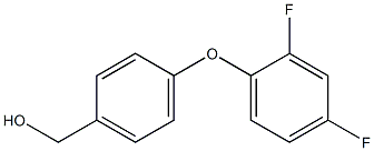 [4-(2,4-difluorophenoxy)phenyl]methanol 구조식 이미지