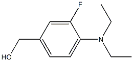 [4-(diethylamino)-3-fluorophenyl]methanol 구조식 이미지