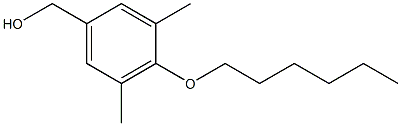 [4-(hexyloxy)-3,5-dimethylphenyl]methanol 구조식 이미지