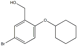 [5-bromo-2-(cyclohexyloxy)phenyl]methanol 구조식 이미지