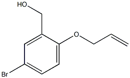 [5-bromo-2-(prop-2-en-1-yloxy)phenyl]methanol Structure