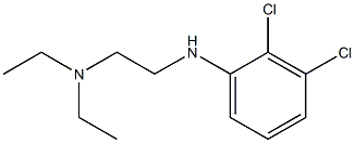 {2-[(2,3-dichlorophenyl)amino]ethyl}diethylamine 구조식 이미지