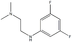 {2-[(3,5-difluorophenyl)amino]ethyl}dimethylamine 구조식 이미지
