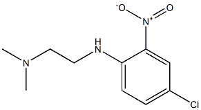 {2-[(4-chloro-2-nitrophenyl)amino]ethyl}dimethylamine Structure