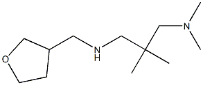 {2-[(dimethylamino)methyl]-2-methylpropyl}(oxolan-3-ylmethyl)amine Structure