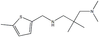 {2-[(dimethylamino)methyl]-2-methylpropyl}[(5-methylthiophen-2-yl)methyl]amine 구조식 이미지