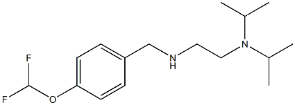 {2-[bis(propan-2-yl)amino]ethyl}({[4-(difluoromethoxy)phenyl]methyl})amine 구조식 이미지