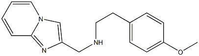 {imidazo[1,2-a]pyridin-2-ylmethyl}[2-(4-methoxyphenyl)ethyl]amine Structure