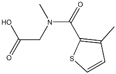 {methyl[(3-methylthien-2-yl)carbonyl]amino}acetic acid 구조식 이미지