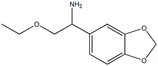 1-(1,3-benzodioxol-5-yl)-2-ethoxyethanamine 구조식 이미지