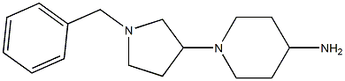 1-(1-benzylpyrrolidin-3-yl)piperidin-4-amine 구조식 이미지