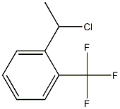 1-(1-chloroethyl)-2-(trifluoromethyl)benzene Structure