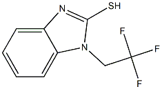 1-(2,2,2-trifluoroethyl)-1H-1,3-benzodiazole-2-thiol Structure