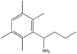 1-(2,3,5,6-tetramethylphenyl)butan-1-amine 구조식 이미지