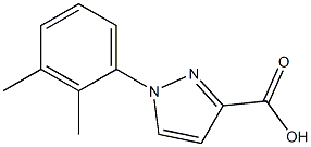 1-(2,3-dimethylphenyl)-1H-pyrazole-3-carboxylic acid Structure