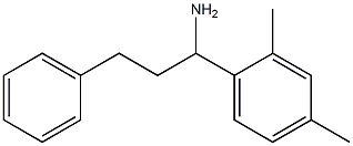 1-(2,4-dimethylphenyl)-3-phenylpropan-1-amine Structure