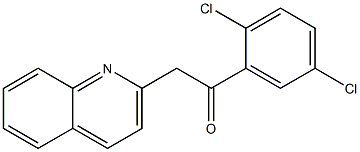 1-(2,5-dichlorophenyl)-2-(quinolin-2-yl)ethan-1-one 구조식 이미지