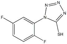 1-(2,5-difluorophenyl)-1H-1,2,3,4-tetrazole-5-thiol Structure